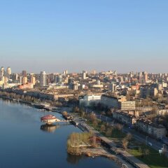 Гостиница Жовтневый городской автобус