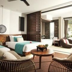 Отель InterContinental Fiji Golf Resort & Spa Фиджи, Вити-Леву - отзывы, цены и фото номеров - забронировать отель InterContinental Fiji Golf Resort & Spa онлайн комната для гостей фото 3