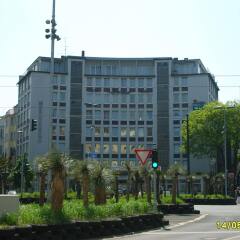 Hotel Domo Дюссельдорф вид на фасад