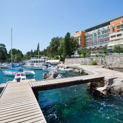 Отель Amadria Park Grand 4 Opatijska Cvijeta Хорватия, Опатия - отзывы, цены и фото номеров - забронировать отель Amadria Park Grand 4 Opatijska Cvijeta онлайн приотельная территория фото 2