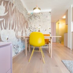 Отель Vienna Residence Stylish apartment with terrace and air conditioning n Австрия, Вена - отзывы, цены и фото номеров - забронировать отель Vienna Residence Stylish apartment with terrace and air conditioning n онлайн комната для гостей фото 3