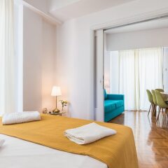 Апартаменты Super Paradise Apartments комната для гостей фото 2