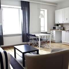 Отель Forenom Apartments Helsinki Kamppi Финляндия, Хельсинки - отзывы, цены и фото номеров - забронировать отель Forenom Apartments Helsinki Kamppi онлайн комната для гостей фото 5