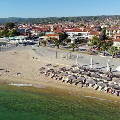 Отель Finikas Garden Beach Resort Nikiti пляж фото 2