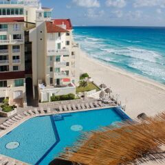 Отель BSEA Cancun Plaza Hotel Мексика, Канкун - отзывы, цены и фото номеров - забронировать отель BSEA Cancun Plaza Hotel онлайн пляж фото 2