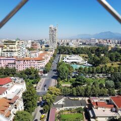 Отель Sky Hotel Албания, Тирана - отзывы, цены и фото номеров - забронировать отель Sky Hotel онлайн балкон