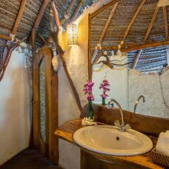 Отель Ninamu Resort - All Inclusive Французская Полинезия, Тикехау - отзывы, цены и фото номеров - забронировать отель Ninamu Resort - All Inclusive онлайн ванная