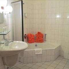Ferien- und Reitsport Hotel Brunnenhof ванная фото 2