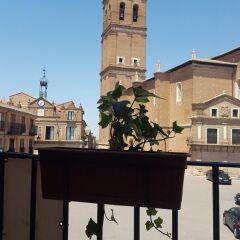Отель Posada Plaza Mayor de Alaejos балкон
