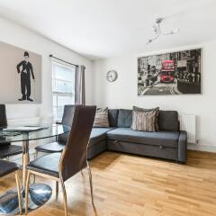 Апартаменты The Angel Apartments Лондон комната для гостей