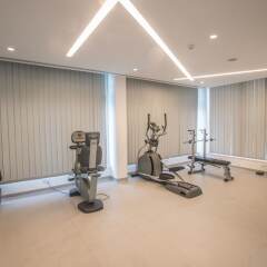 Vassos Nissi Plage Hotel фитнесс-зал фото 4