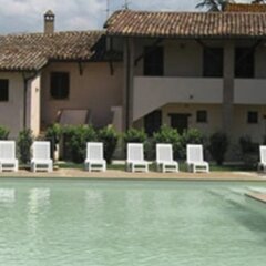 Отель Casa Vacanze Nonna Vittoria Сполето бассейн фото 2