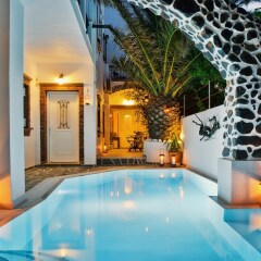 Отель Galatia Villas Греция, Остров Санторини - отзывы, цены и фото номеров - забронировать отель Galatia Villas онлайн бассейн фото 2