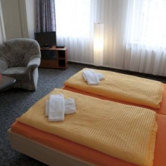 Гостевой Дом Pension Leipzig Georgplatz комната для гостей фото 2
