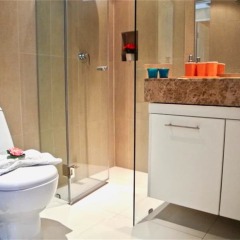 Апартаменты Kata Ocean View New Apartment 1 Bedroom пляж Ката ванная