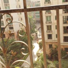 Отель Meiru Rujia Hotel Apartment Китай, Гуанчжоу - отзывы, цены и фото номеров - забронировать отель Meiru Rujia Hotel Apartment онлайн балкон