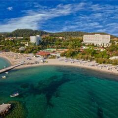 Отель Athos Palace пляж