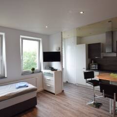 Отель Ferienwohnung Düsseldorf комната для гостей фото 4