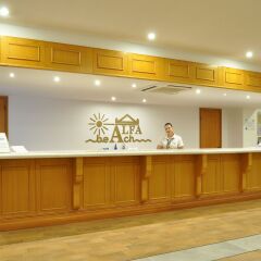 Alfa Beach Hotel интерьер отеля