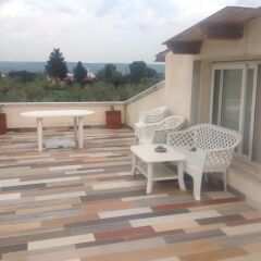 Апартаменты Apartment With 2 Bedrooms in Crispiano, With Pool Access, Enclosed Garden and Wifi - 10 km From the Beach Криспьяно балкон