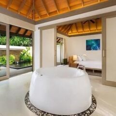 Отель Ja Manafaru (Ex.Beach House Iruveli) Остров Манафару ванная фото 2