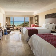 Отель Grand Fiesta Americana Coral Beach Cancun комната для гостей