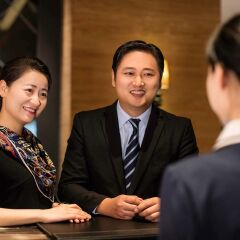 Отель Pullman Shanghai Jing An гостиничный бар
