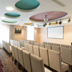 Гостиница AZIMUT Hotel FREESTYLE Rosa Khutor в Эсто-Садке - забронировать гостиницу AZIMUT Hotel FREESTYLE Rosa Khutor, цены и фото номеров Эсто-Садок помещение для мероприятий фото 2