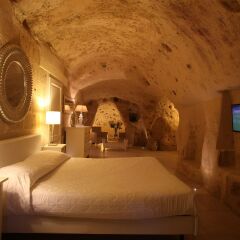 Отель Caveoso Матера комната для гостей фото 2