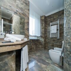 Отель Via Veneto Suites Италия, Рим - отзывы, цены и фото номеров - забронировать отель Via Veneto Suites онлайн ванная