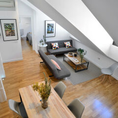 Апартаменты Aspasios San Mateo Boutique Apartments сауна