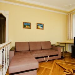 Апартаменты Luxkv Apartment On 2Nd Dubrovskaya Москва комната для гостей фото 5