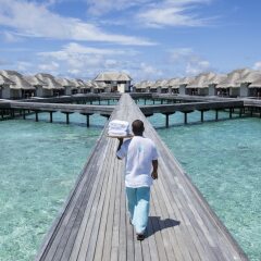 Отель Outrigger Konotta Maldives Resort фитнесс-зал фото 2