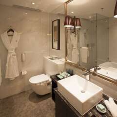 Апартаменты Lee Garden Service Apartment Wangfujing комната для гостей фото 3