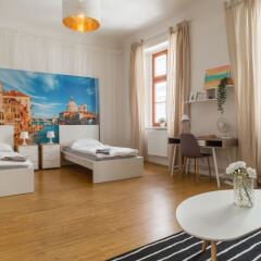 Апартаменты Internesto Apartments Downtown Брно комната для гостей фото 2