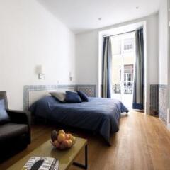 Отель Living Lisboa Baixa Apartments Португалия, Лиссабон - отзывы, цены и фото номеров - забронировать отель Living Lisboa Baixa Apartments онлайн комната для гостей фото 5