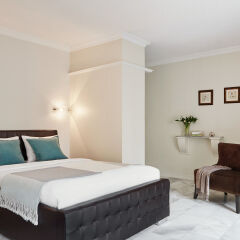 Отель VISIONAPARTMENTS Zurich Albertstrasse Цюрих комната для гостей