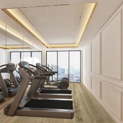 Отель Glow Sukhumvit 5 By Centropolis Бангкок фитнесс-зал фото 3