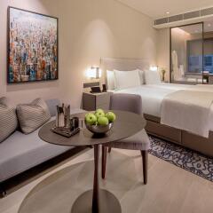 Отель Oakwood Premier OUE Singapore Студия с различными типами кроватей