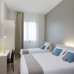 Отель B&B Hotel Bergamo Италия, Бергамо - 7 отзывов об отеле, цены и фото номеров - забронировать отель B&B Hotel Bergamo онлайн комната для гостей фото 5