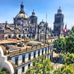 Hostel Mundo Joven Catedral Мехико приотельная территория