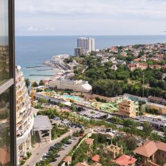 Апартаменты Arcadia Sky Apartments пляж
