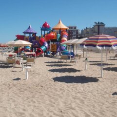 Отель Residence Blu Mediterraneo Римини пляж фото 2