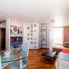 Апартаменты Apartment Nice Sukharevskaya Москва комната для гостей фото 3