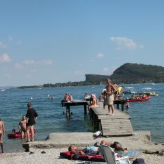 Отель Albatross Camping - Europa Silvella Манерба-дель-Гарда с домашними животными