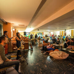 Abraham Hostel Jerusalem Иерусалим гостиничный бар
