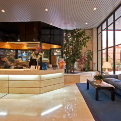Отель Espahotel Plaza Basilica Мадрид гостиничный бар
