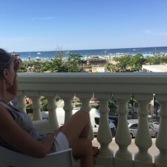 Hotel Nuovo Belvedere Римини балкон