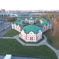 Гостиница Парк Крестовский вид на фасад фото 2