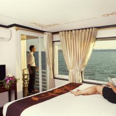 Отель Huong Hai Sealife Cruise комната для гостей фото 4